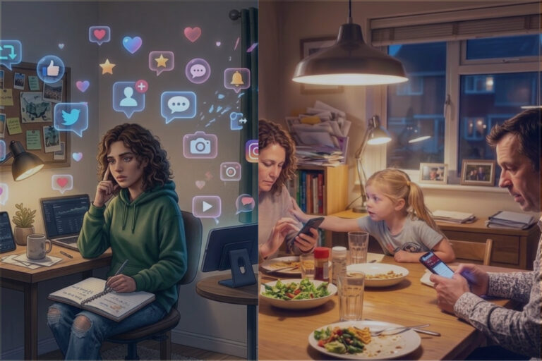 Social media impact on time and mental health